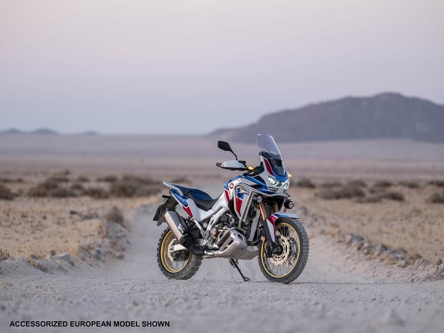 Both Honda Africa Twin models have cruise control as standard