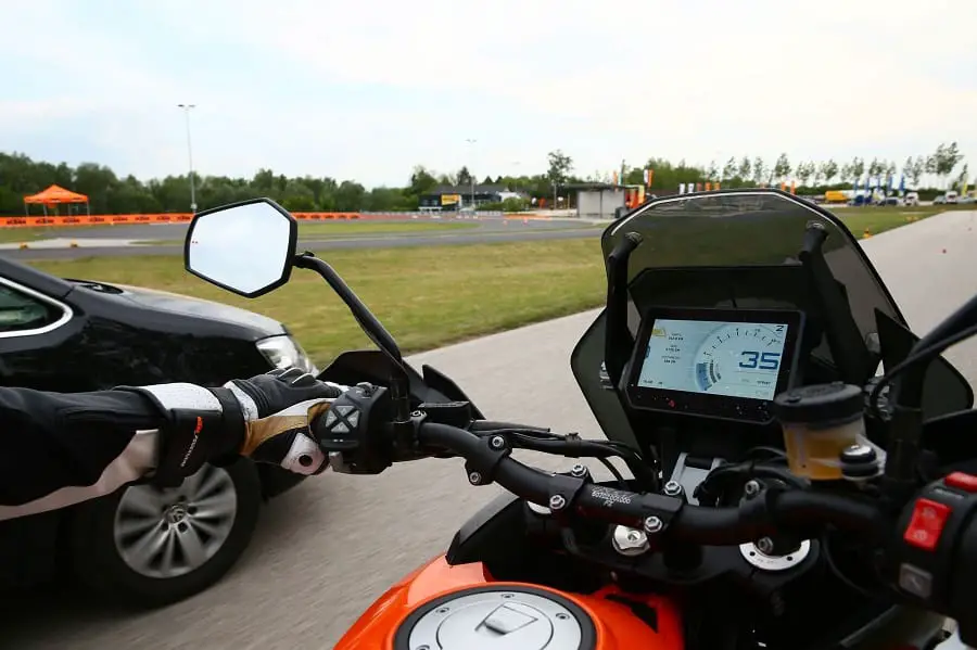 KTM's cockpit