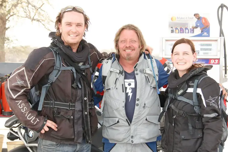 meeting Charlie Boorman in Namibia