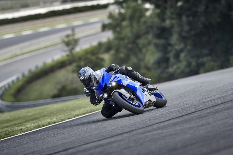 The Yamaha R6 was design for the race track, not the parking lot