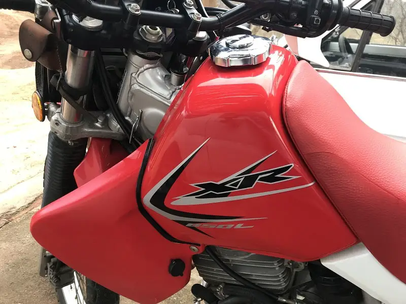 Honda XR650L stock gas tank