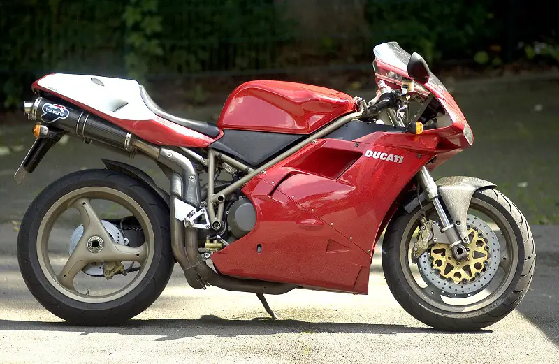 My dream bike when I was young, the Ducati 916 SPS